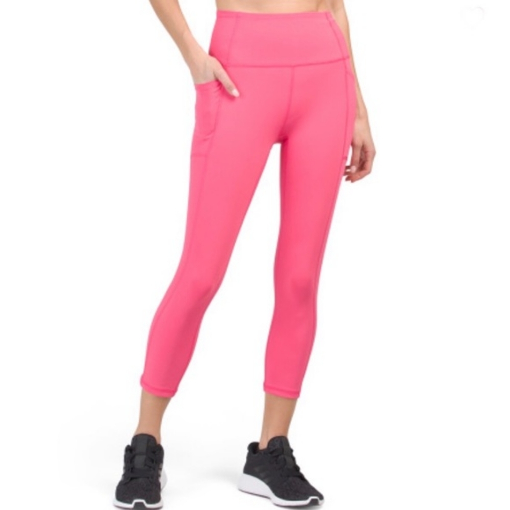 RBX Pink Capri Leggings